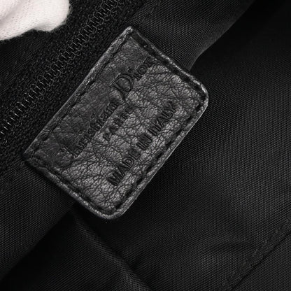 Christian Dior Black Canvas Trotter Handbag