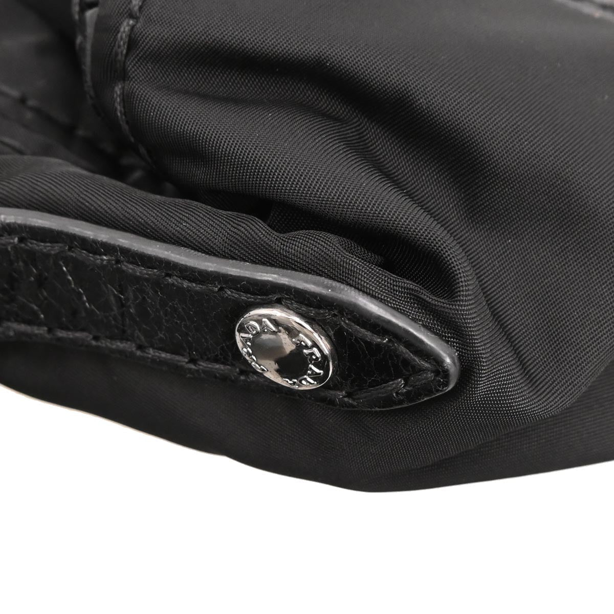 Prada Black Nylon 2way Shoulder Handbag