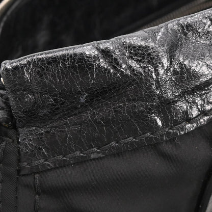 Prada Black Nylon 2way Shoulder Handbag