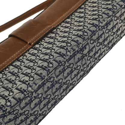 Christian Dior Navy Canvas Street Chic Trotter Handbag