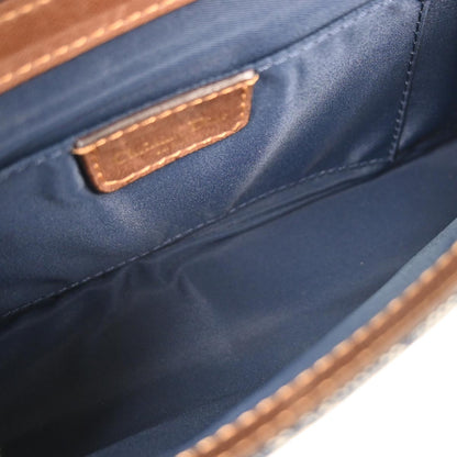 Christian Dior Navy Canvas Street Chic Trotter Handbag
