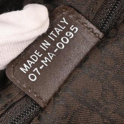 Christian Dior Brown Mouton Flight Shearling Handbag