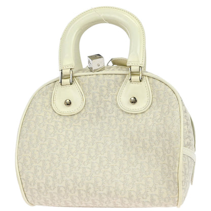 Christian Dior White Gambler Dice Trotter Handbag