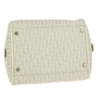 Christian Dior White Gambler Dice Trotter Handbag
