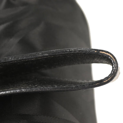 Salvatore Ferragamo Black Nylon Gancini Pouch Handbag