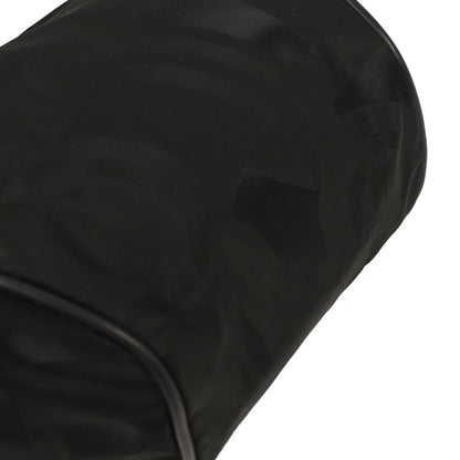 Salvatore Ferragamo Black Nylon Gancini Pouch Handbag