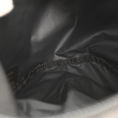 Salvatore Ferragamo Black Nylon Gancini Pouch Handbag