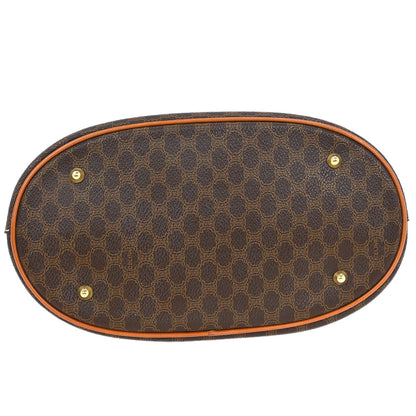 Celine Brown Macadam Tote Bag