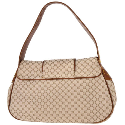 Celine * Beige Canvas Macadam Handbag