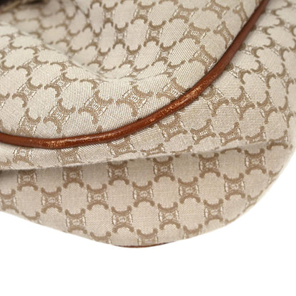 Celine * Beige Canvas Macadam Handbag