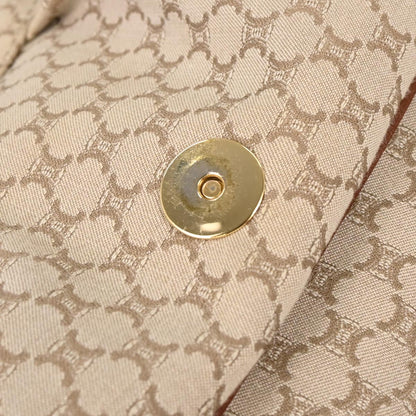 Celine * Beige Canvas Macadam Handbag