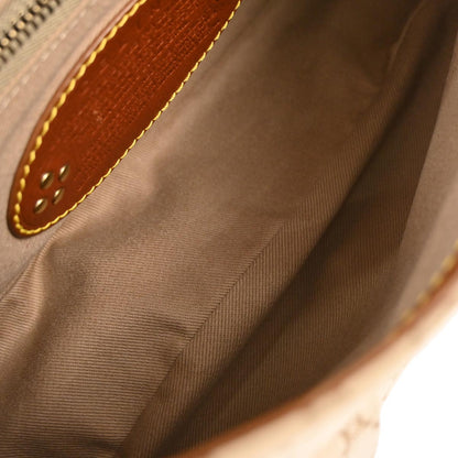 Celine * Beige Canvas Macadam Handbag