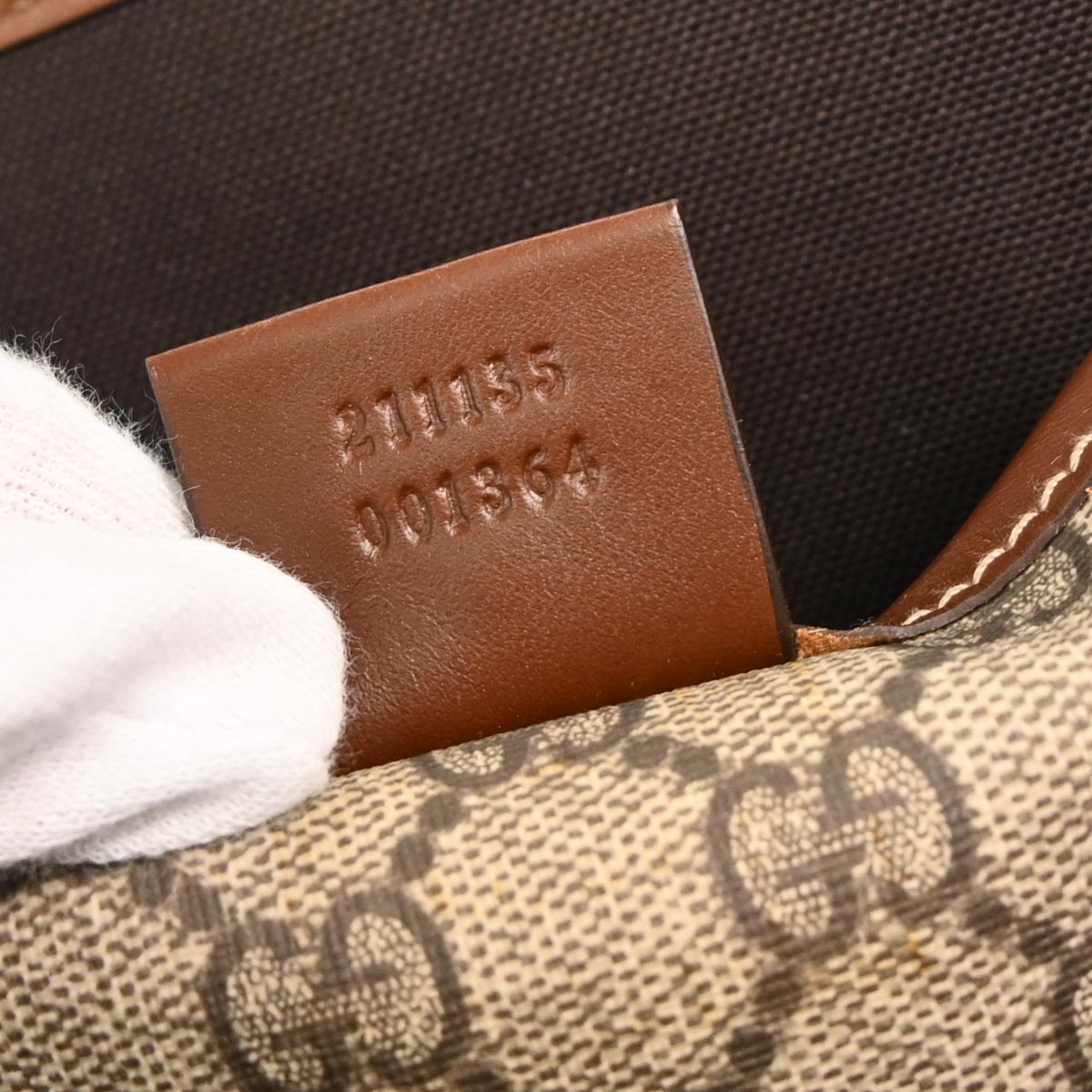 Gucci Beige PVC GG Tote Handbag