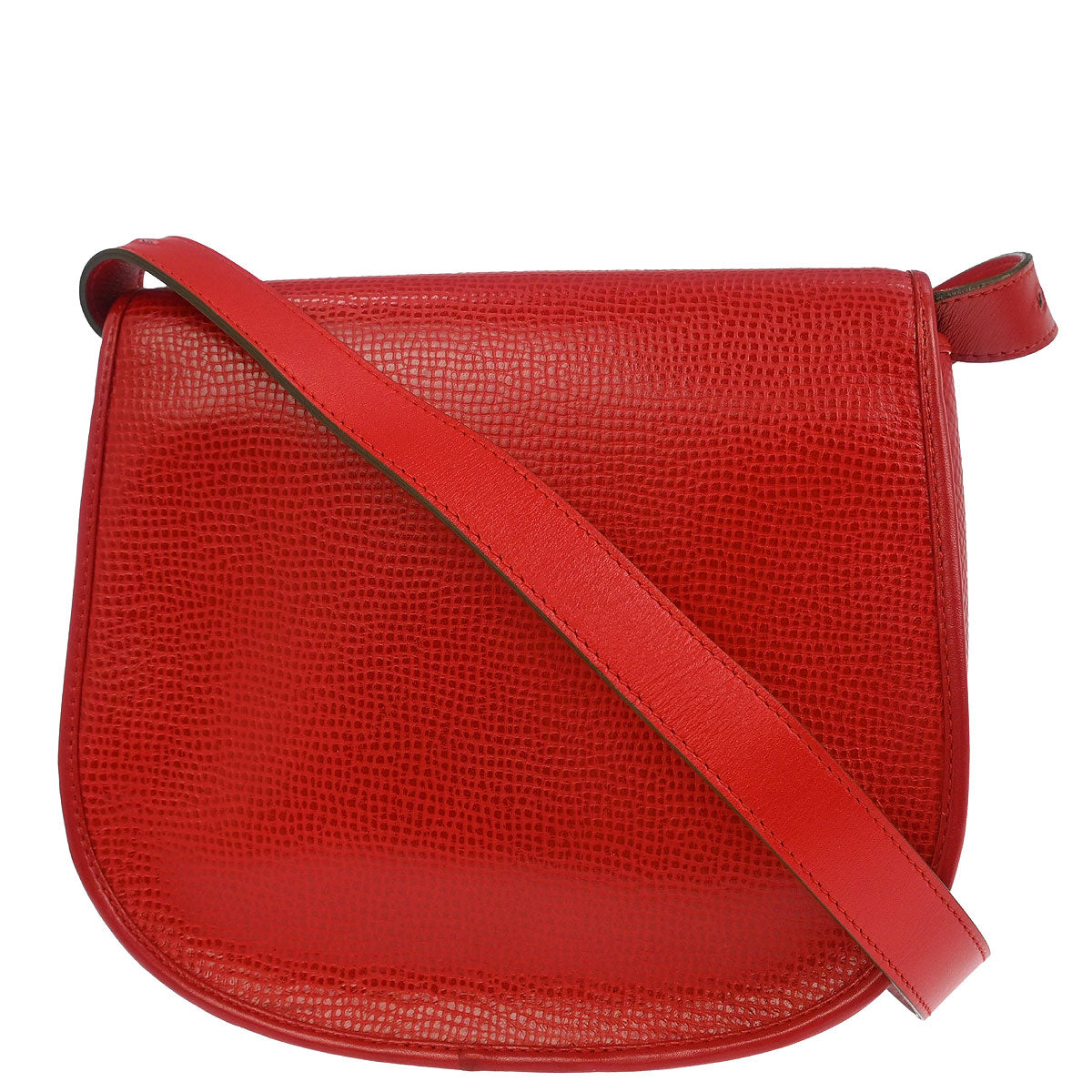 Christian Dior Red Leather Shoulder Bag
