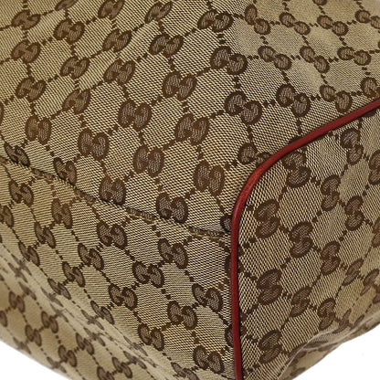 Gucci Brown Bordeaux GG Sukey Tote Bag