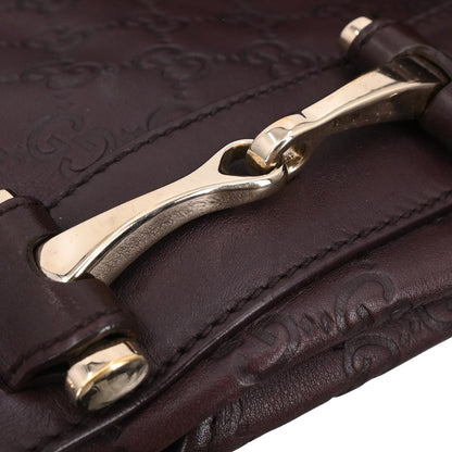 Gucci Brown Guccissima Leather Horsebit Hobo Handbag