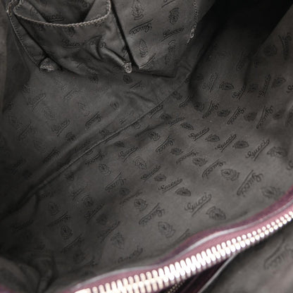 Gucci Brown Leather Tote Handbag