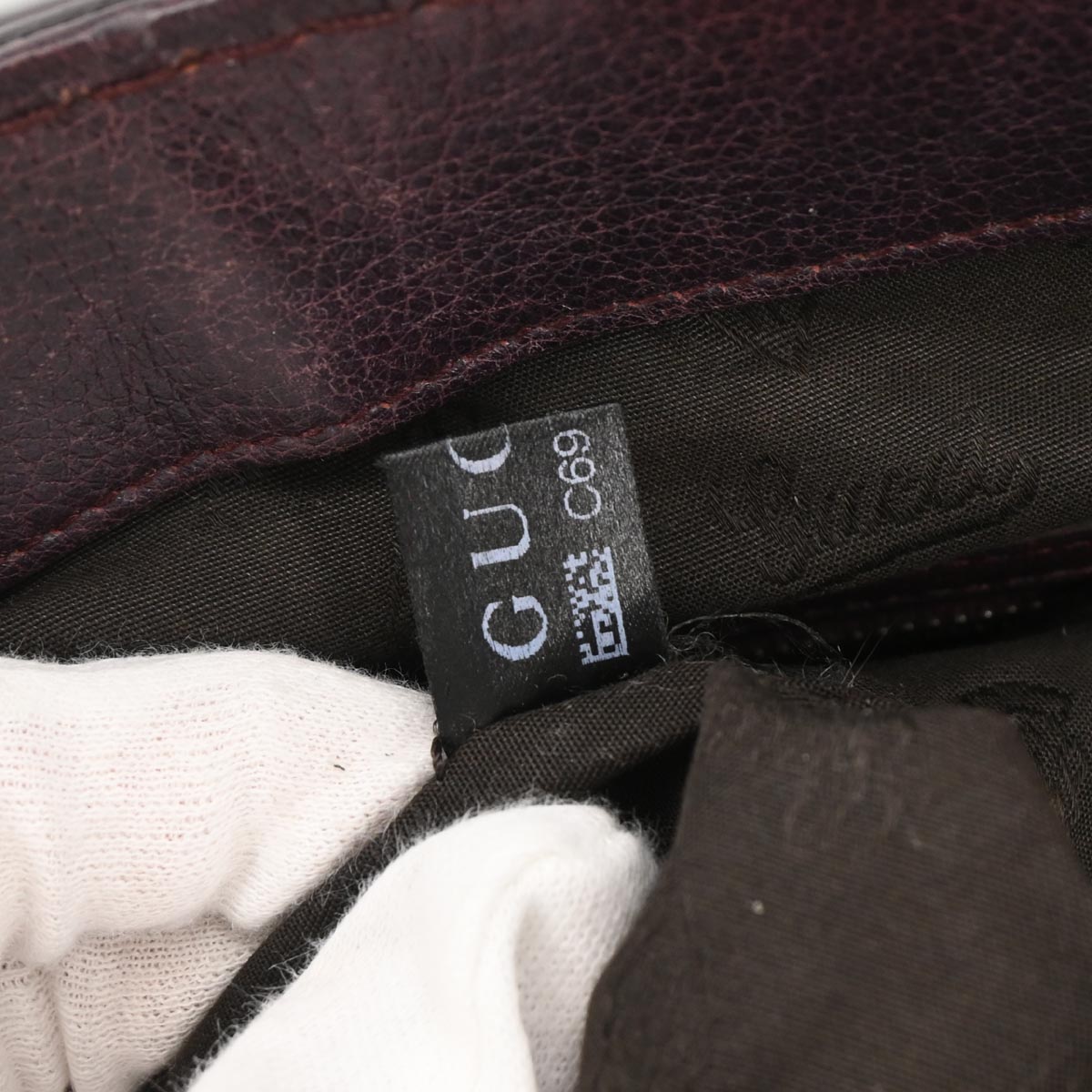 Gucci Brown Leather Tote Handbag