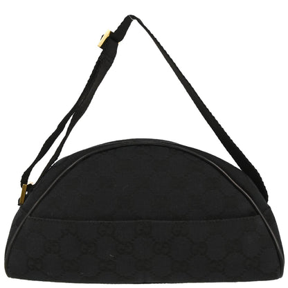 Gucci Black Canvas GG Handbag