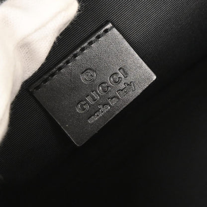 Gucci Black Canvas GG Handbag