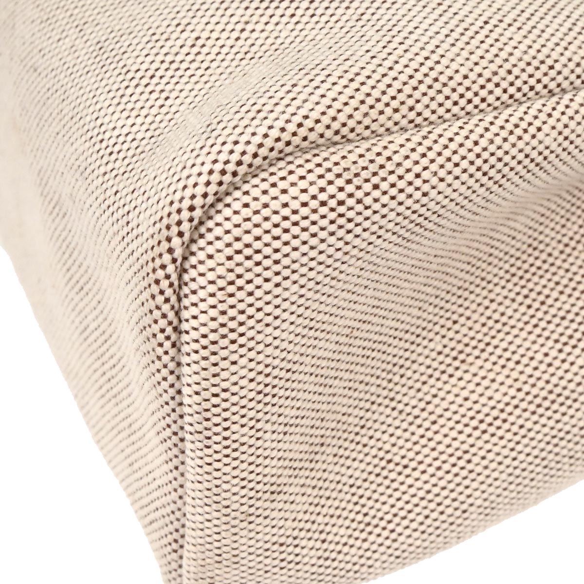 Hermes Beige Brown Toile H Officier Herbag PM 2 in 1 Handbag