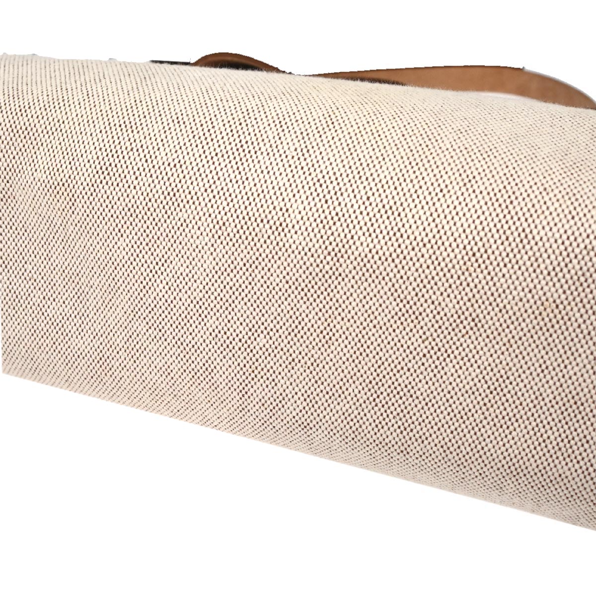 Hermes Beige Brown Toile H Officier Herbag PM 2 in 1 Handbag