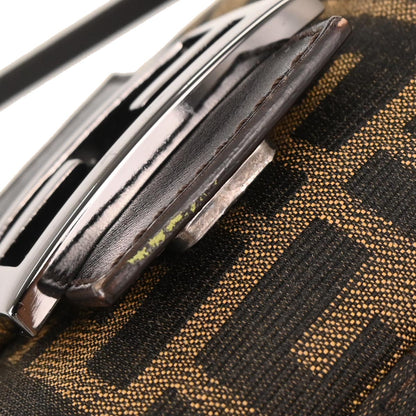 Fendi Brown Canvas Zucca Handbag