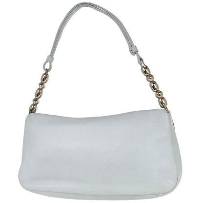 Christian Dior Light Blue Leather Malice Handbag