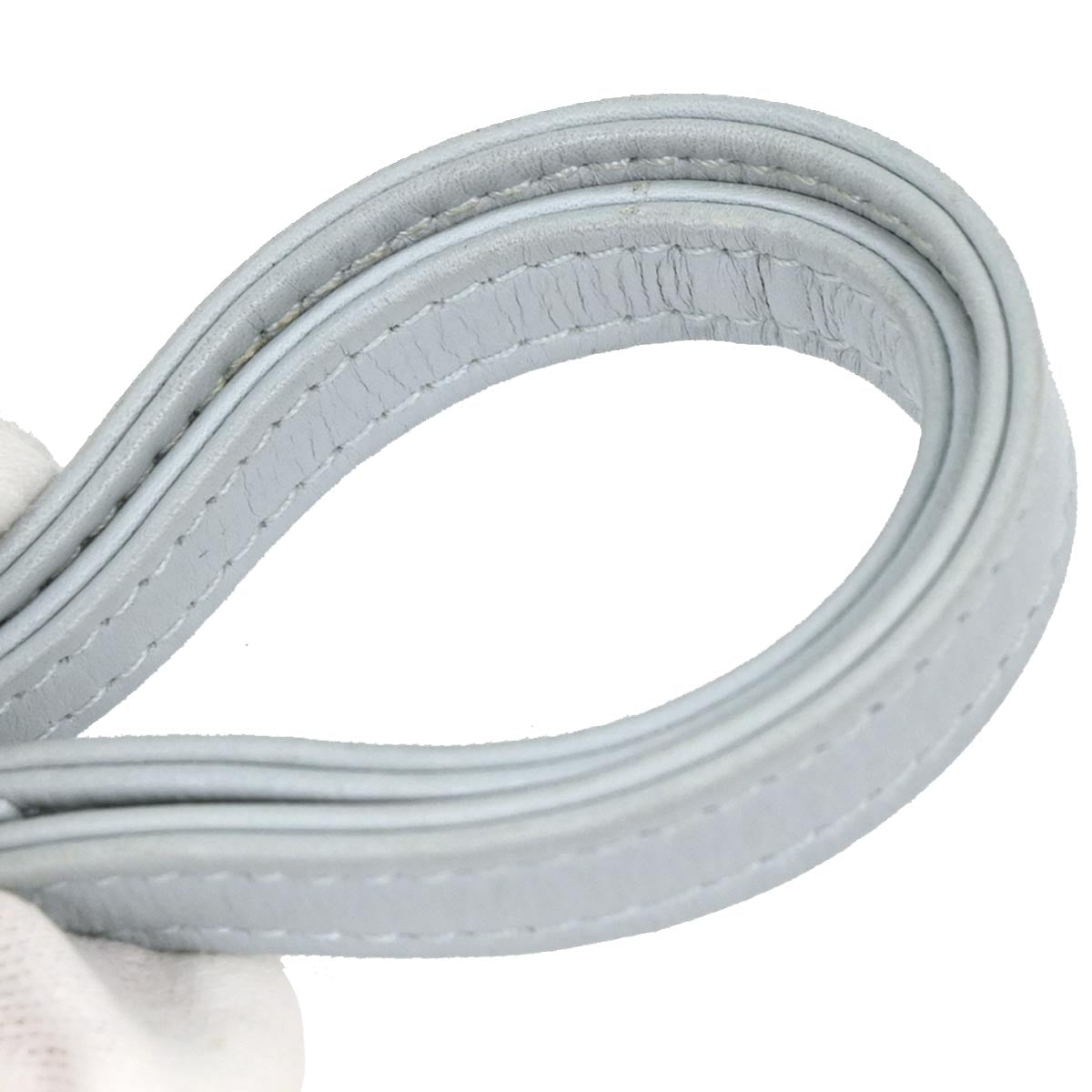 Christian Dior Light Blue Leather Malice Handbag