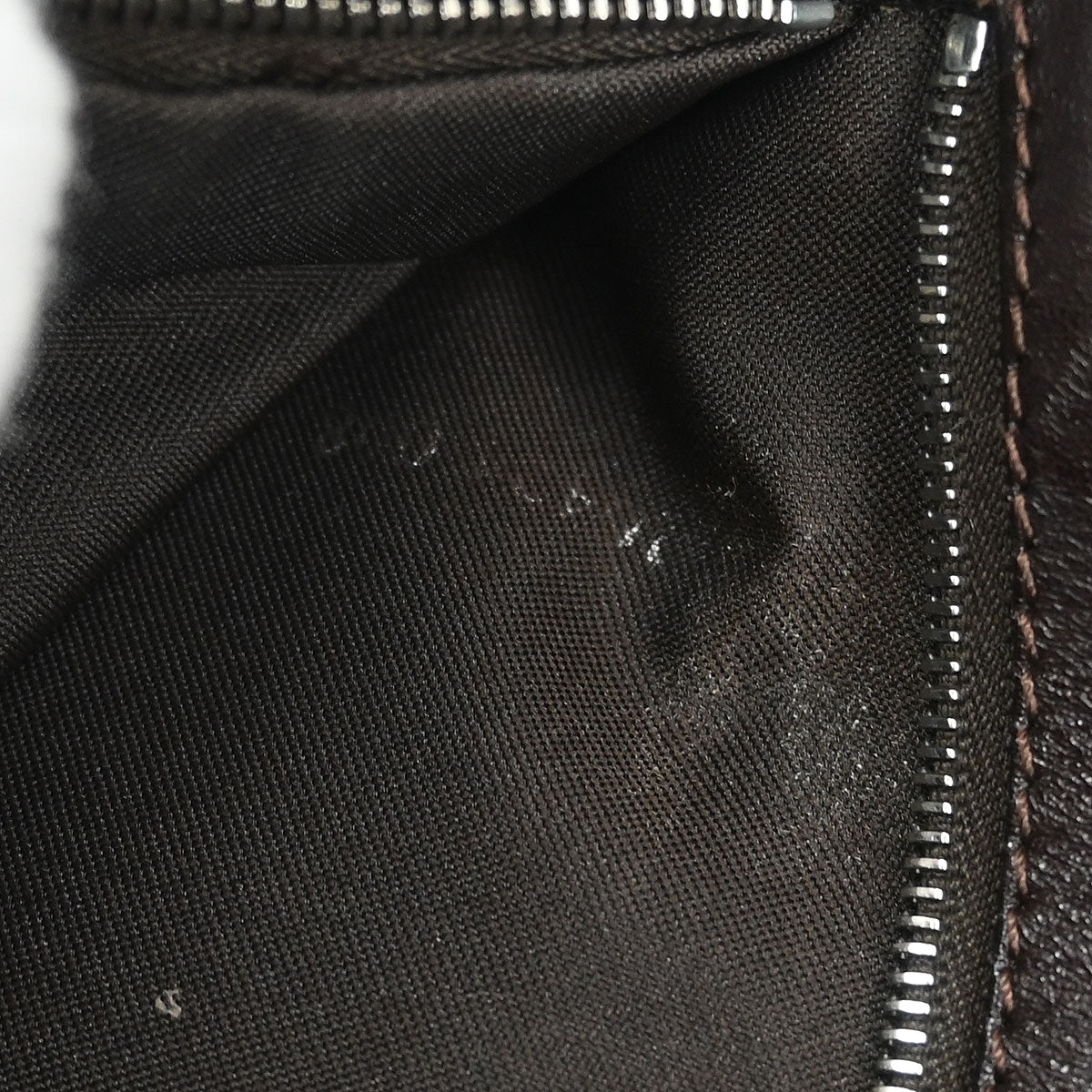 Fendi Brown Canvas Zucca Baguette Handbag