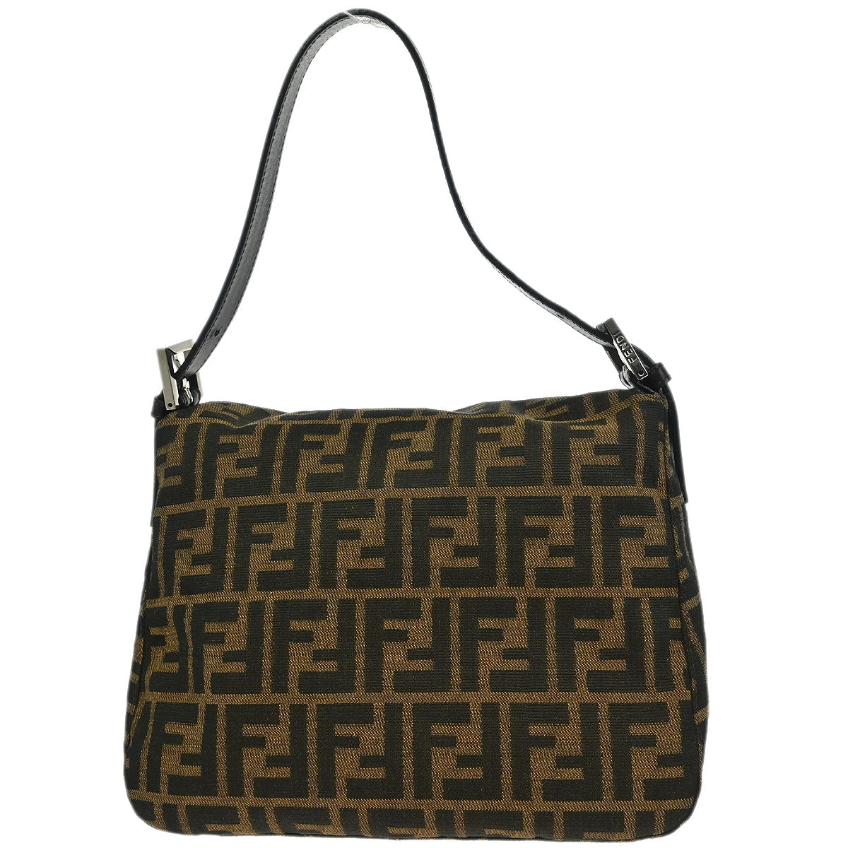 Fendi Brown Canvas Zucca Handbag