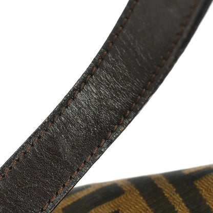 Fendi Brown Canvas Zucca Handbag