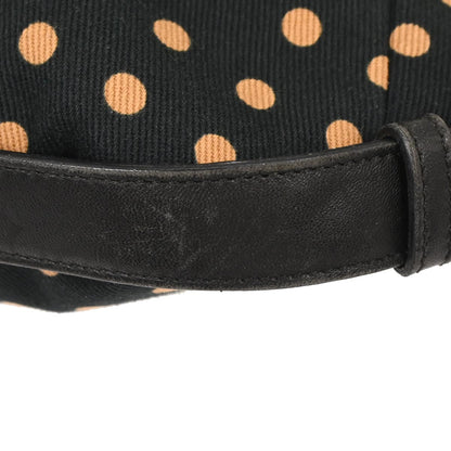 Yves Saint Laurent Black Canvas Mombasa Handbag