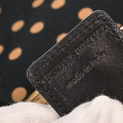 Yves Saint Laurent Black Canvas Mombasa Handbag