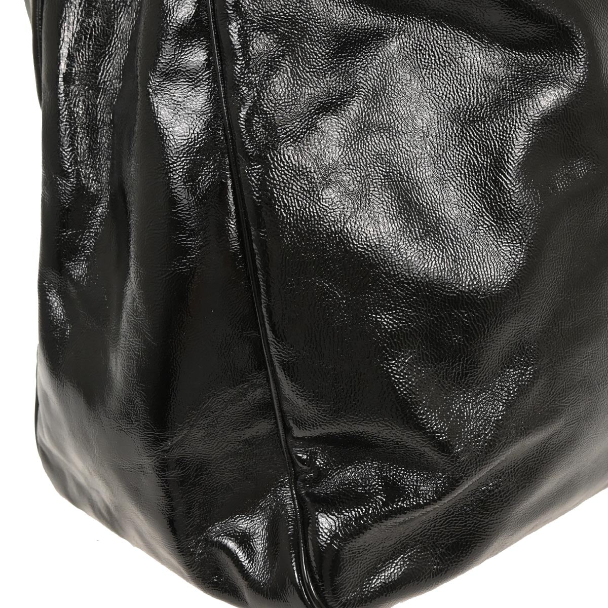 Yves Saint Laurent Black Leather Rive Gauche Roady Handbag