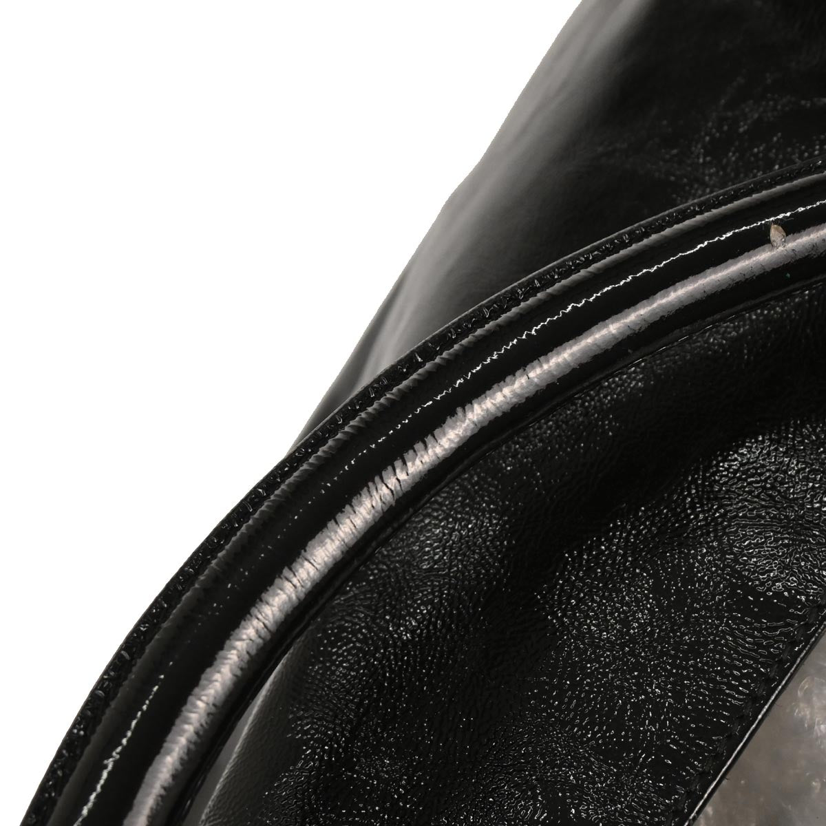 Yves Saint Laurent Black Leather Rive Gauche Roady Handbag