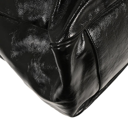 Yves Saint Laurent Black Leather Rive Gauche Roady Handbag