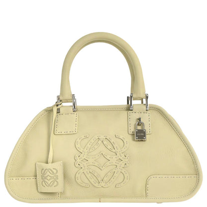 Loewe Off-white Leather Handbag