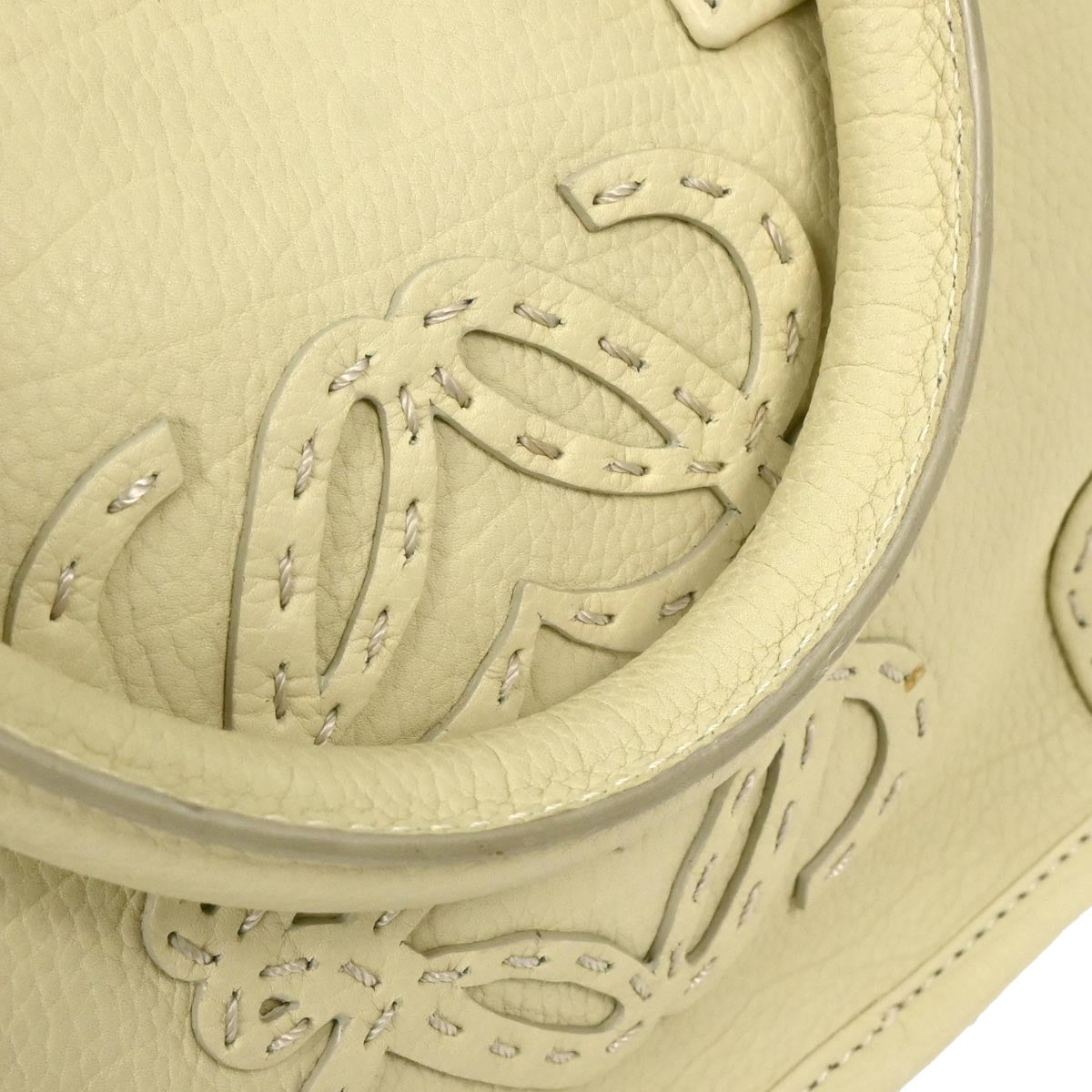 Loewe Off-white Leather Handbag