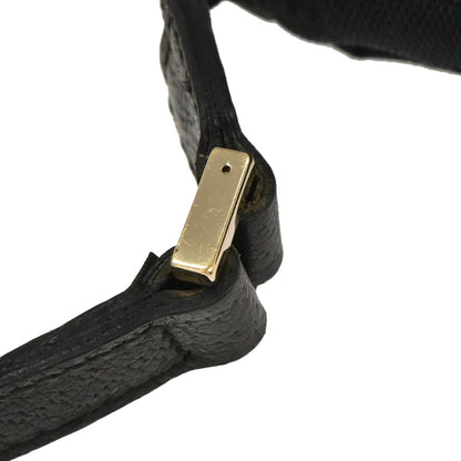 Gucci Black Canvas GG Abbey D Ring Handbag