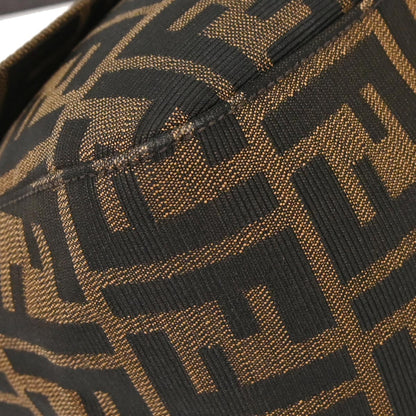 Fendi Brown Canvas Zucca Handbag
