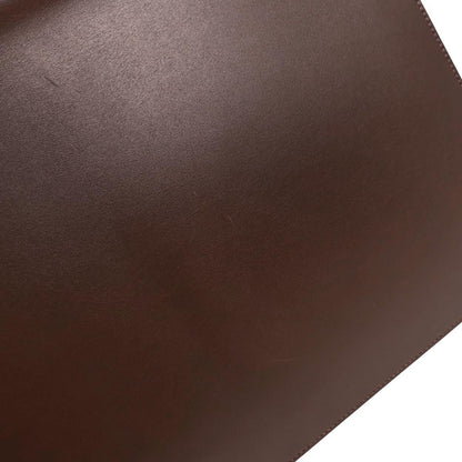 Hermes Havane Box Calf Sac a Depeches 38 Handbag