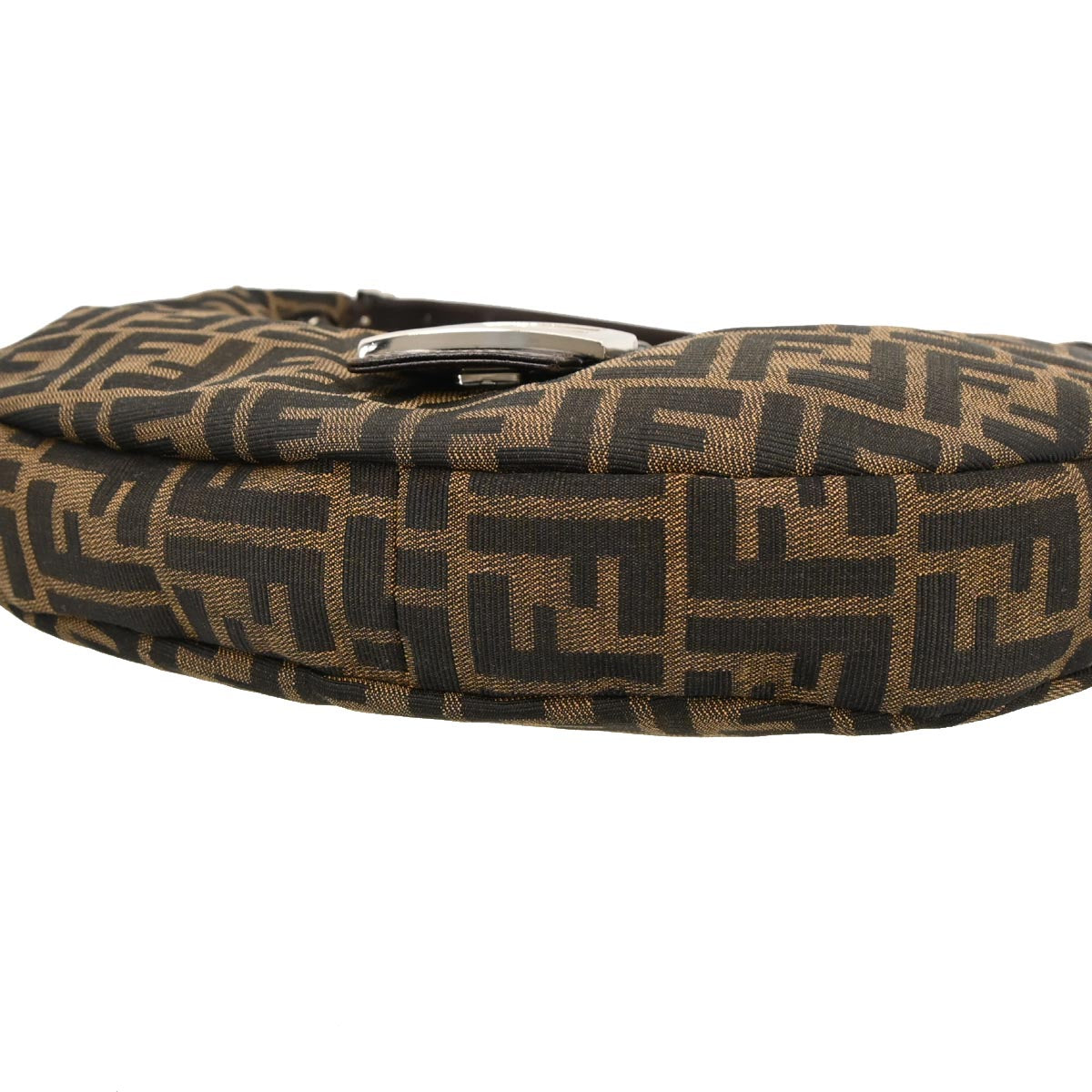 Fendi Brown Canvas Zucca Handbag