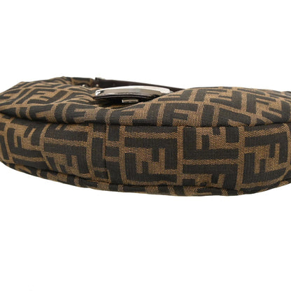 Fendi Brown Canvas Zucca Handbag