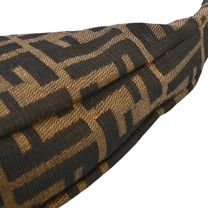 Fendi Brown Canvas Zucca Handbag