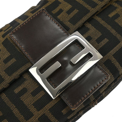 Fendi Brown Zucca Baguette Handbag