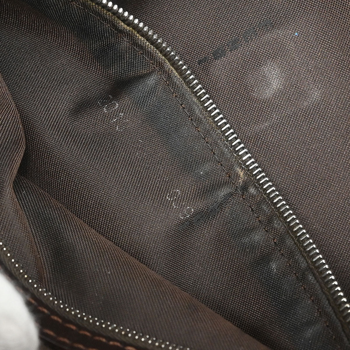 Fendi Brown Zucca Baguette Handbag