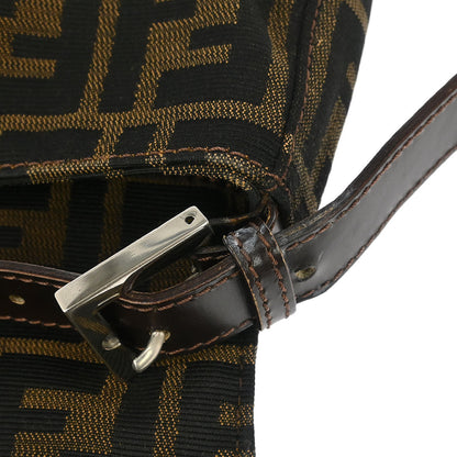 Fendi Brown Zucca Baguette Handbag