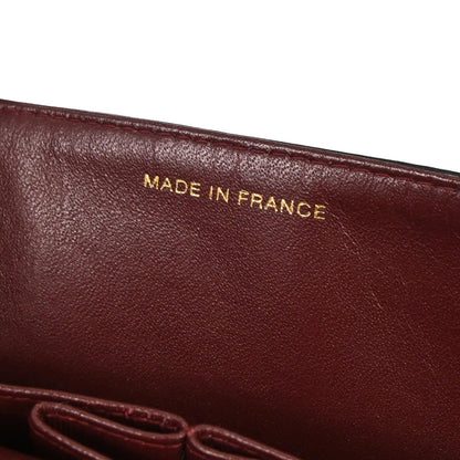 Chanel 1997-1999 Black Lambskin Medium Classic Double Flap Shoulder Bag