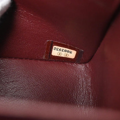 Chanel 1997-1999 Black Lambskin Medium Classic Double Flap Shoulder Bag